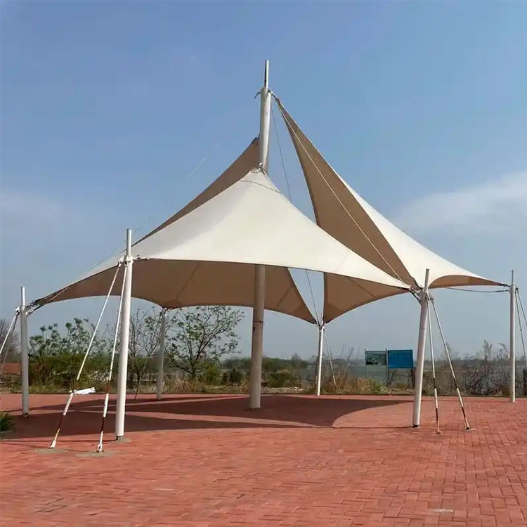 甘德县膜结构景观棚