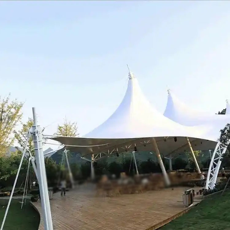 甘德县膜结构景观棚