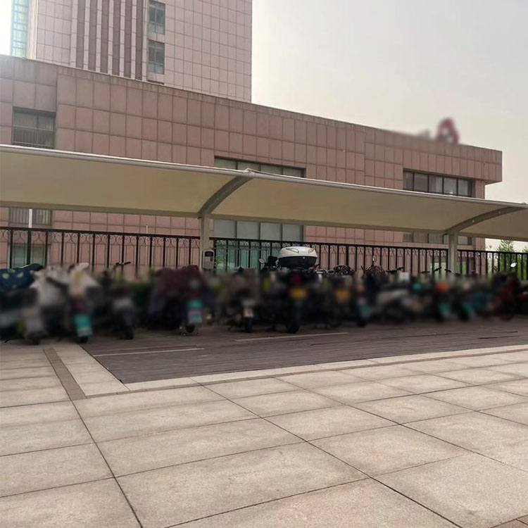 甘德县膜结构电动车棚