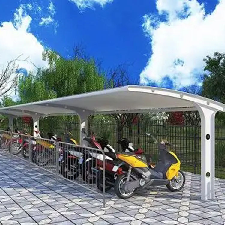 甘德县膜结构电动车棚